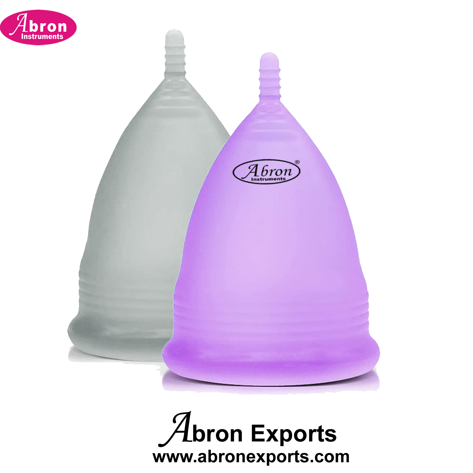 Menstrual Hygenine Product Cup for Women Medium Size With Leak Proof Ultra Soft Odour & Rash Free Medical Grade Silicone Protection Abron ABM-2476CU 